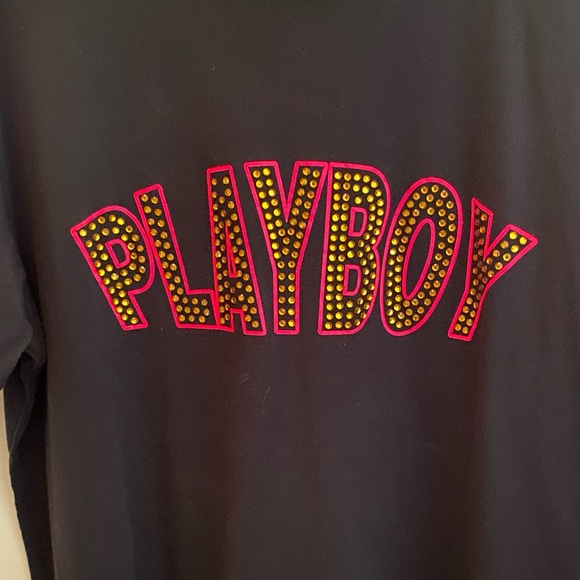 NWOT Bling Playboy Tee - Picture 2 of 6